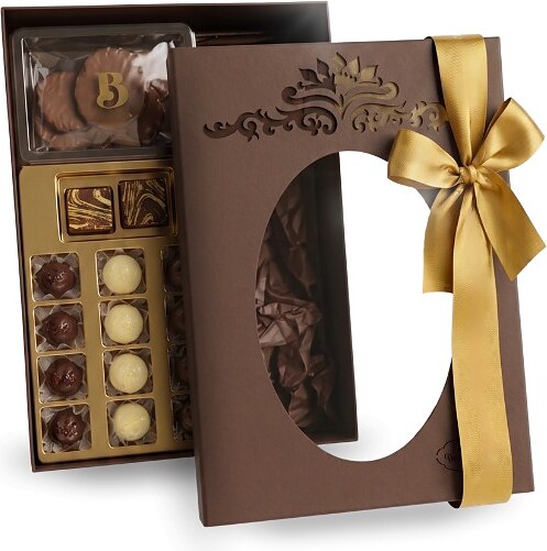 Caixa presente com chocolates variados